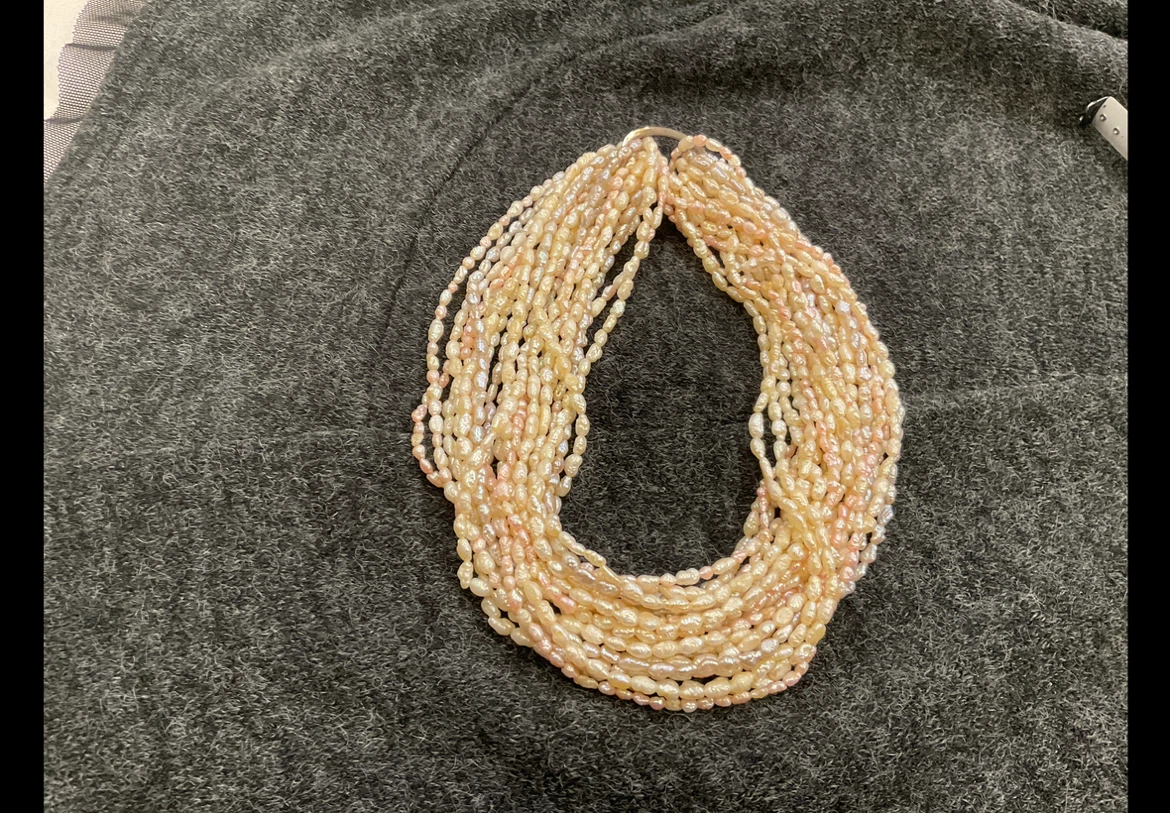 Multi-Strand Baroque Pearl Necklace
