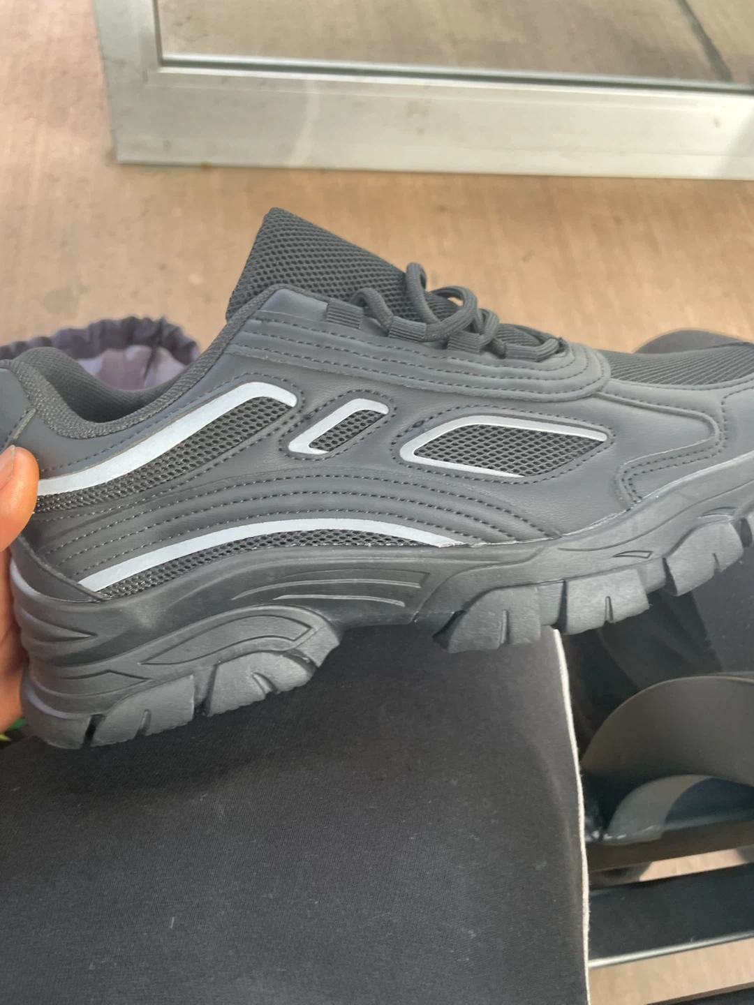 Black chunky sneakers - photo 2