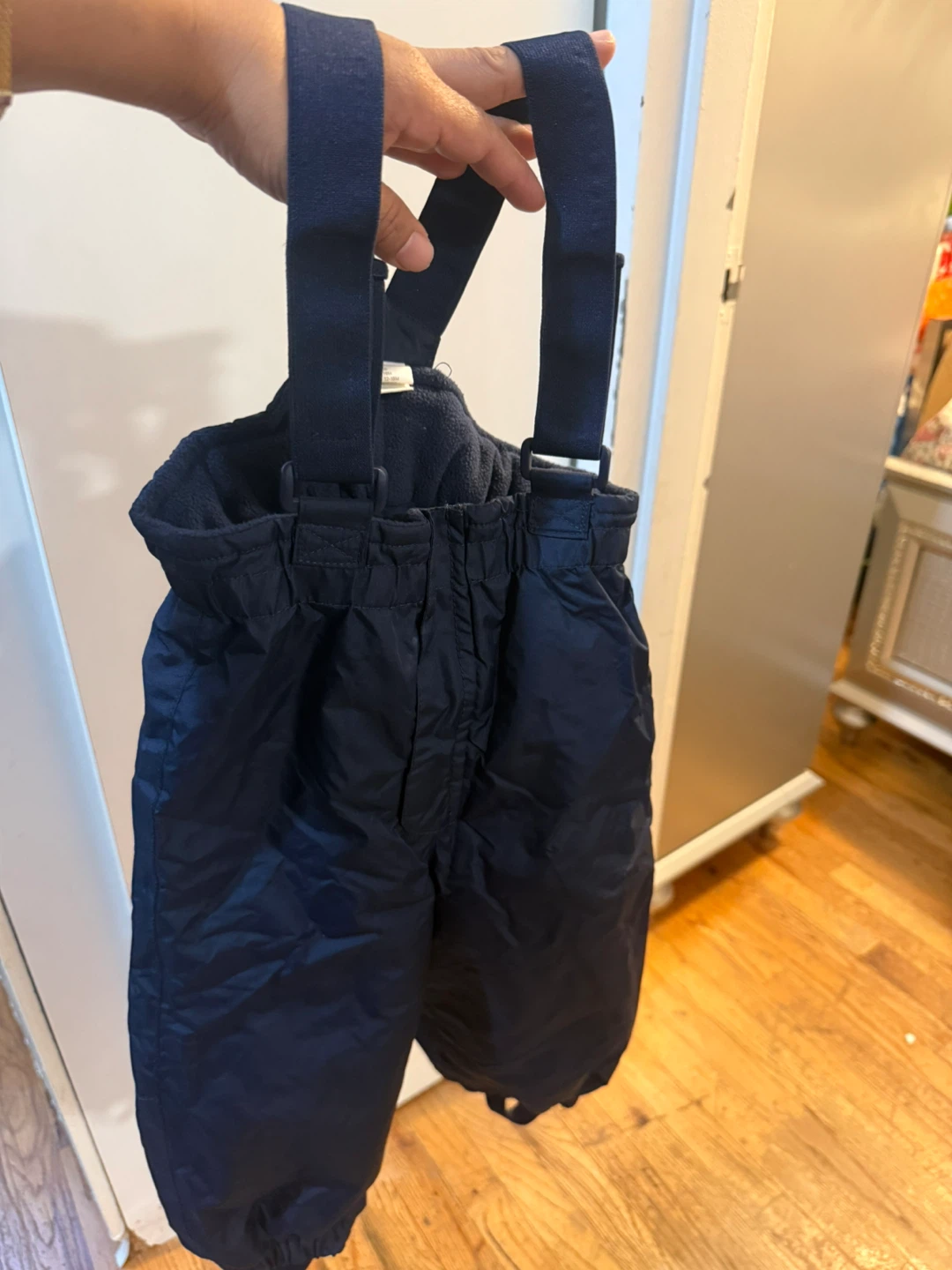 H&M Navy Snow Pants 12-18M