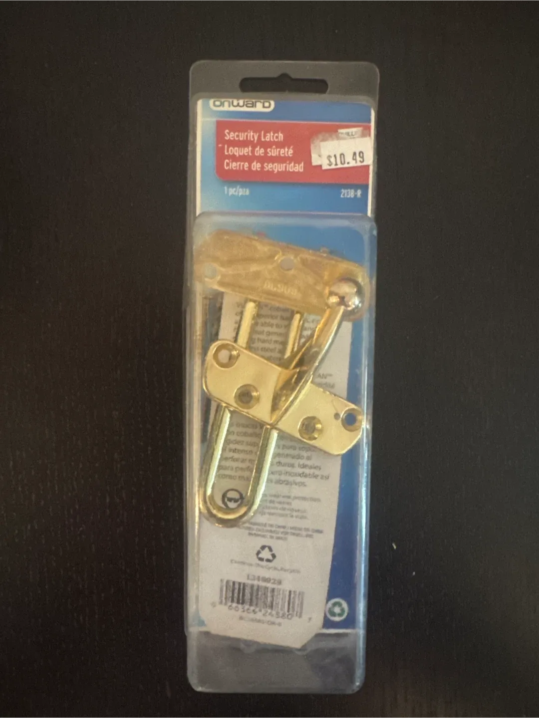 Master Lock 1588D and Onward Security Latch - photo 3