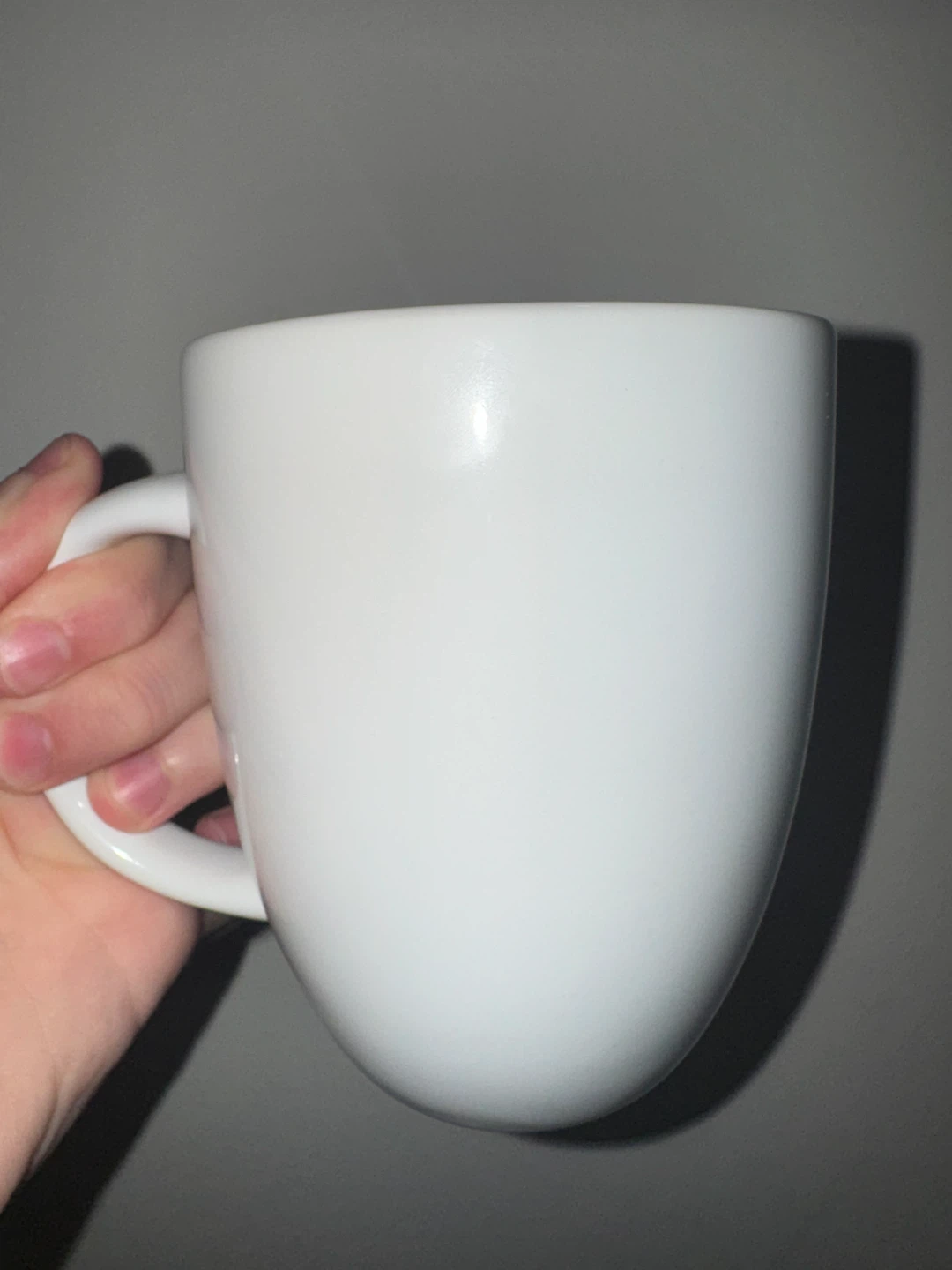 Simple White Ceramic Mug