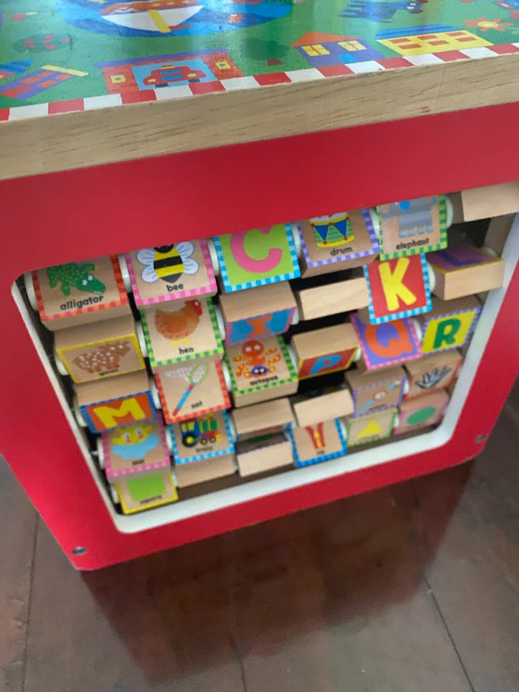 Alex Toys My Busy Town Wooden Activity Cube - photo 4