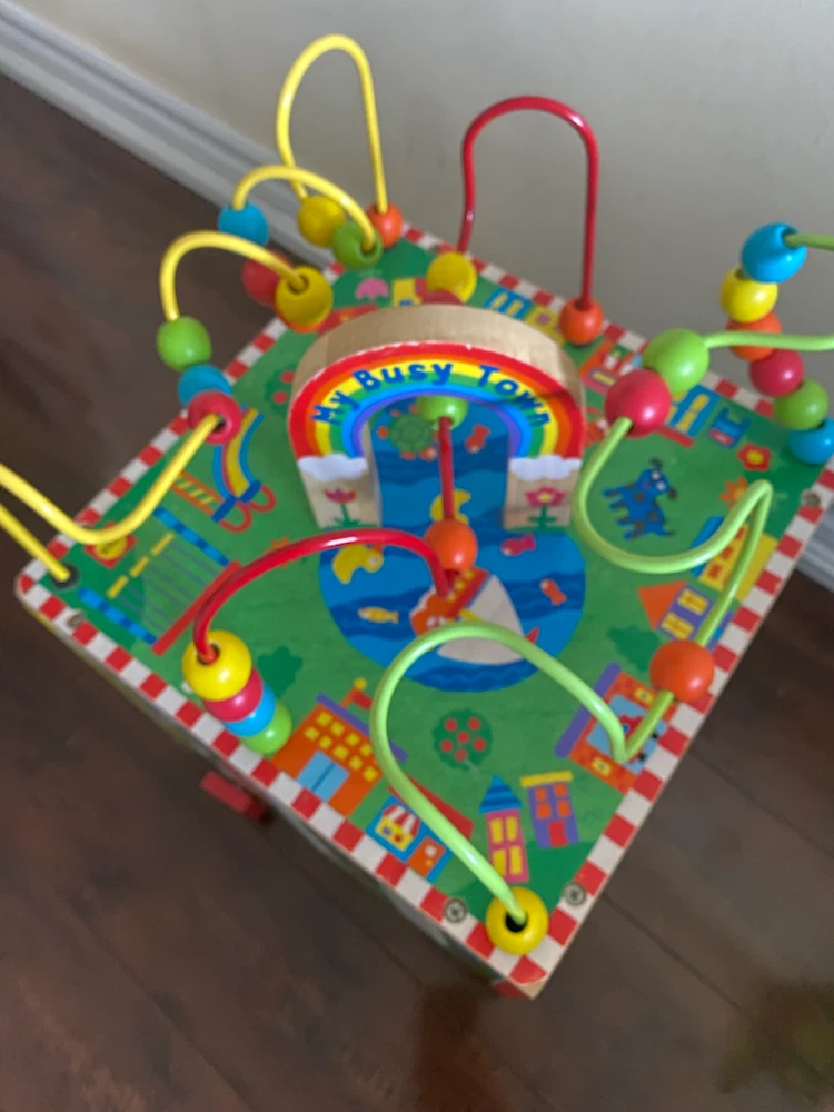Alex Toys My Busy Town Wooden Activity Cube - photo 5