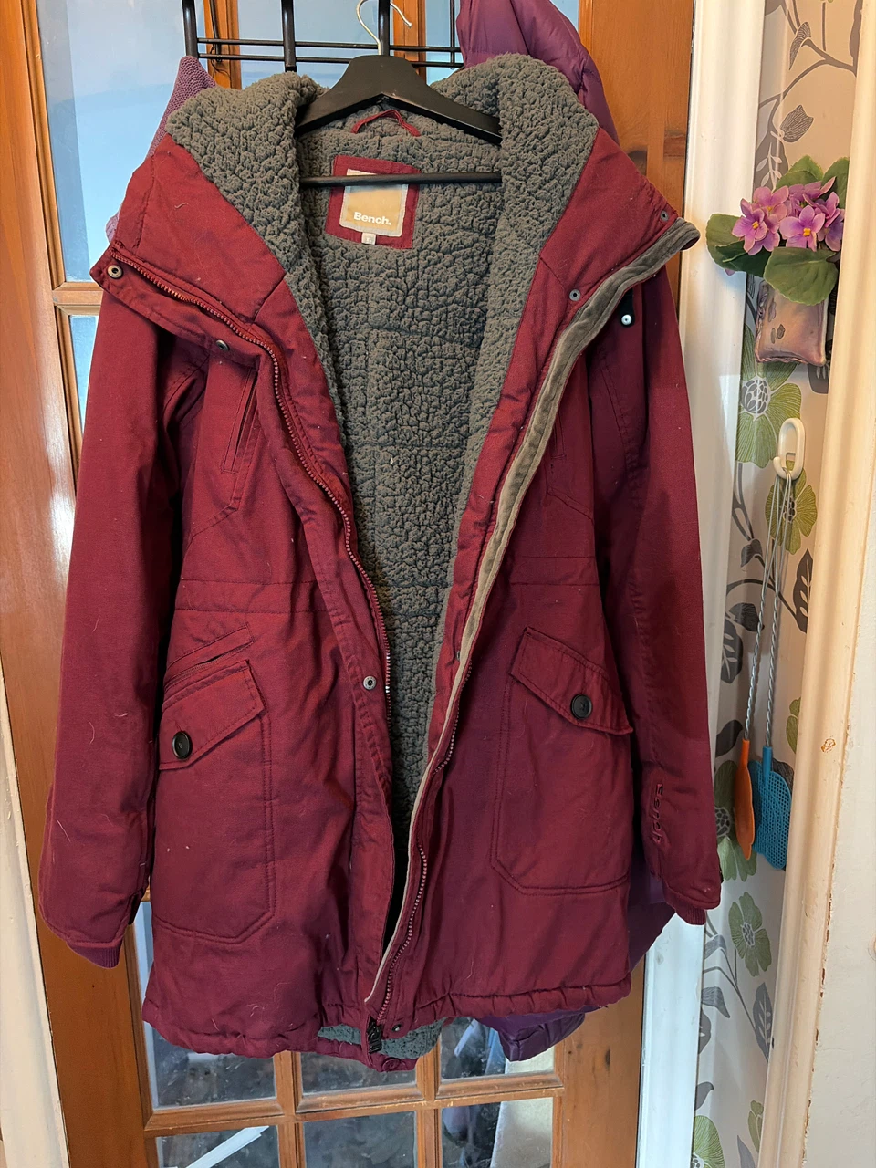 Bench Winter Parka - Burgundy