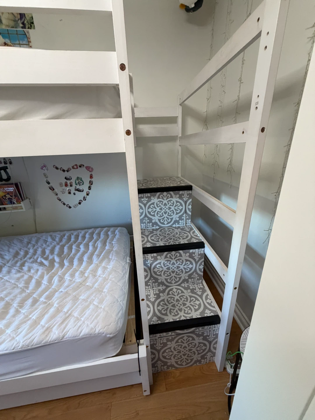 Twin&Trundle or Twin& King option bunk bed set w/staircase - photo 2