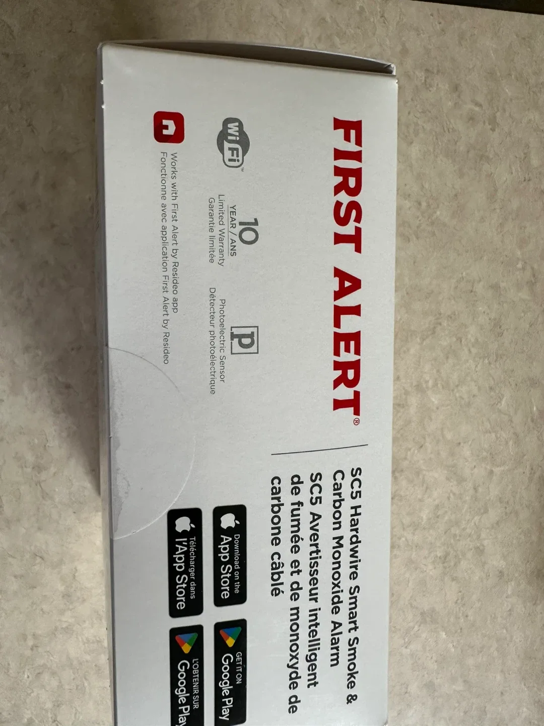 First Alert SC5 Hardwire Smart Smoke & Carbon Monoxide Alarm - photo 3