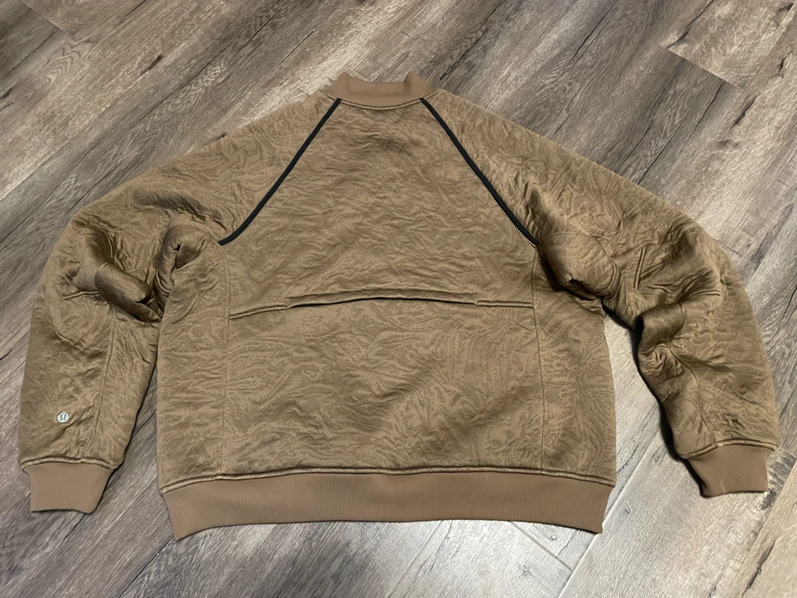 lululemon W’s Bomber Jacket Beige Large New - photo 2