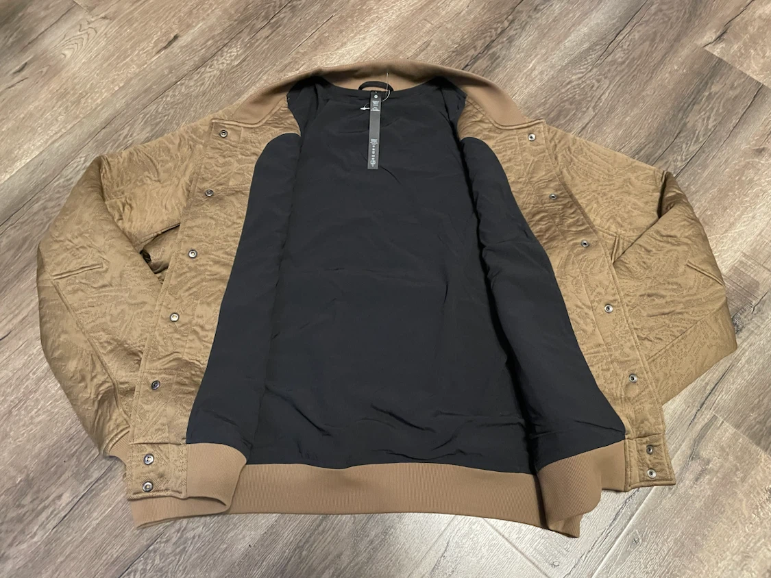 lululemon W’s Bomber Jacket Beige Large New - photo 3