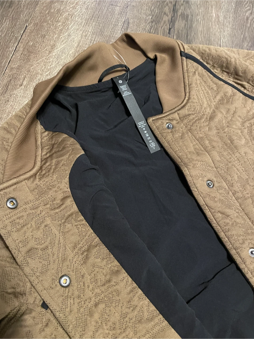 lululemon W’s Bomber Jacket Beige Large New - photo 4