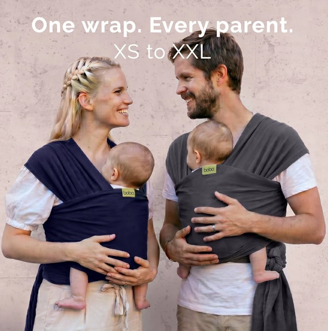 Boba Baby Wrap – Navy Blue | Brand New - photo 4