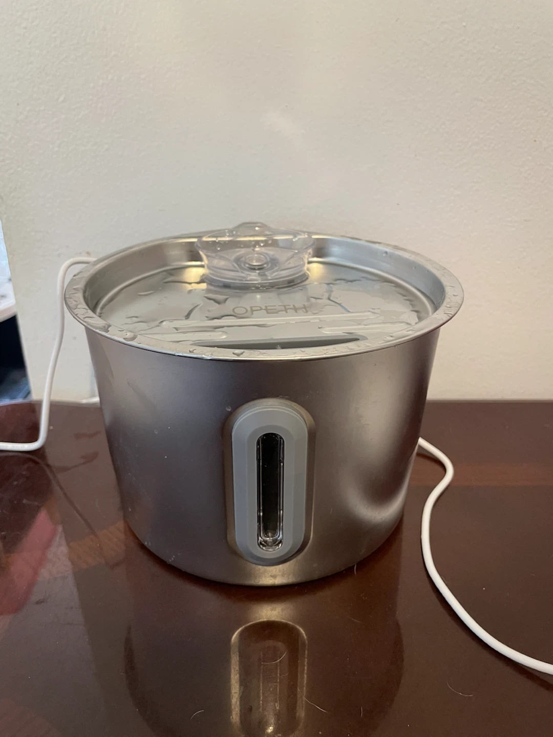 2.2L Stainless Steel Pet Fountain