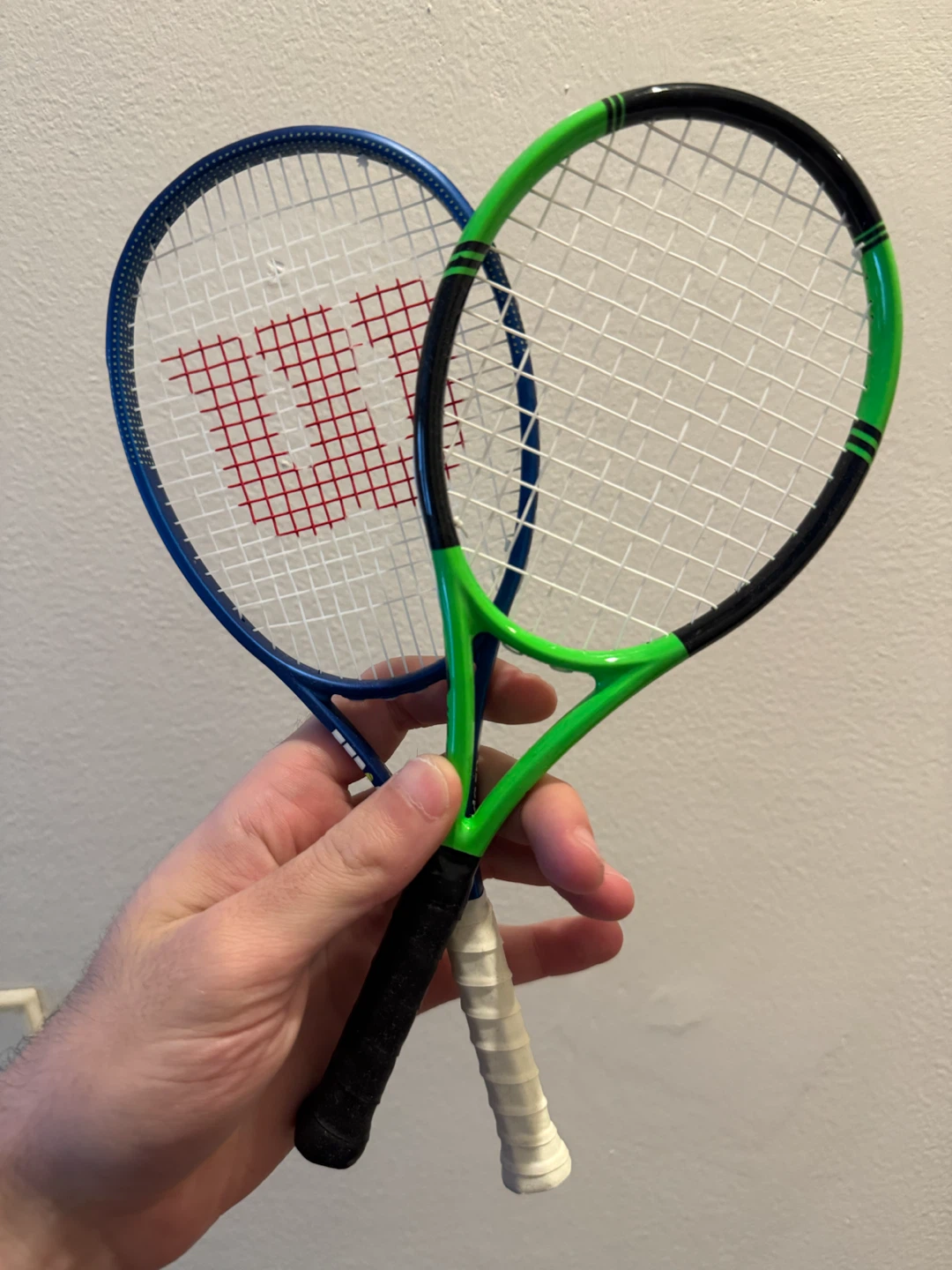Set of Two mini Tennis Rackets