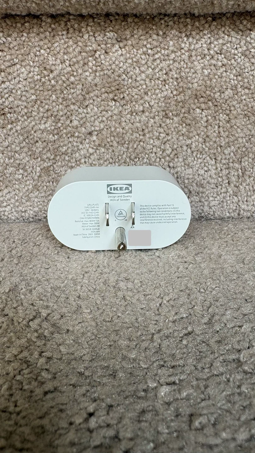 IKEA GRILLPLATS Smart Plug - photo 2