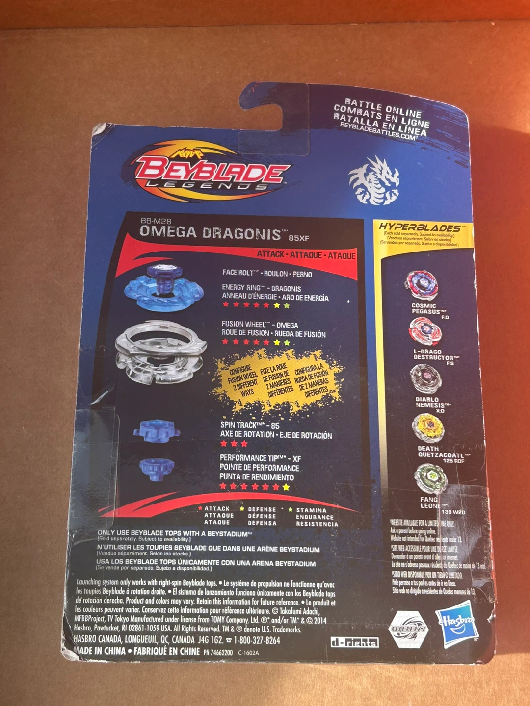 Beyblade Legends Omega Dragonis 85XF - photo 2