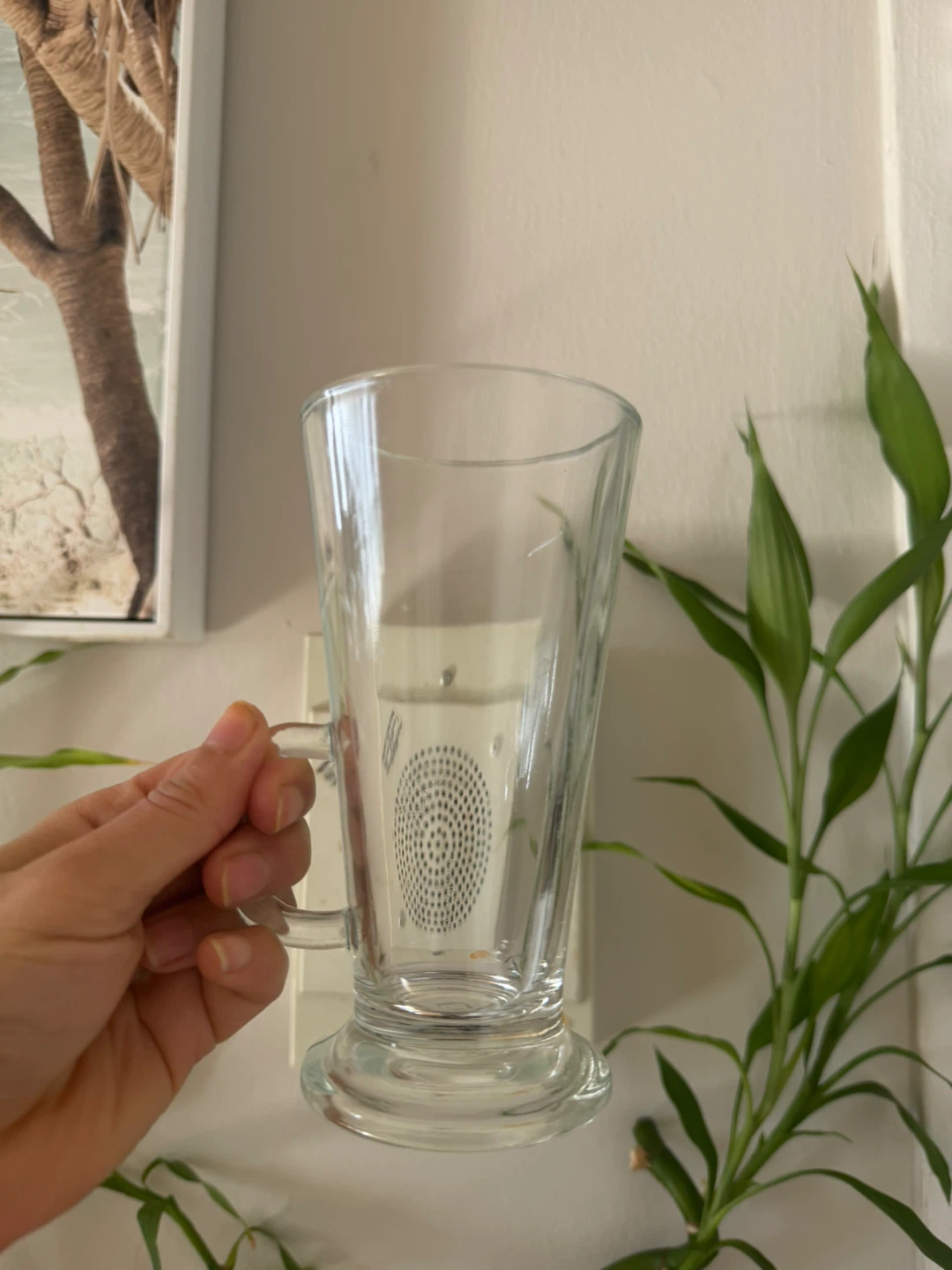 Set of 2 Glass Coffee Mugs - photo 2