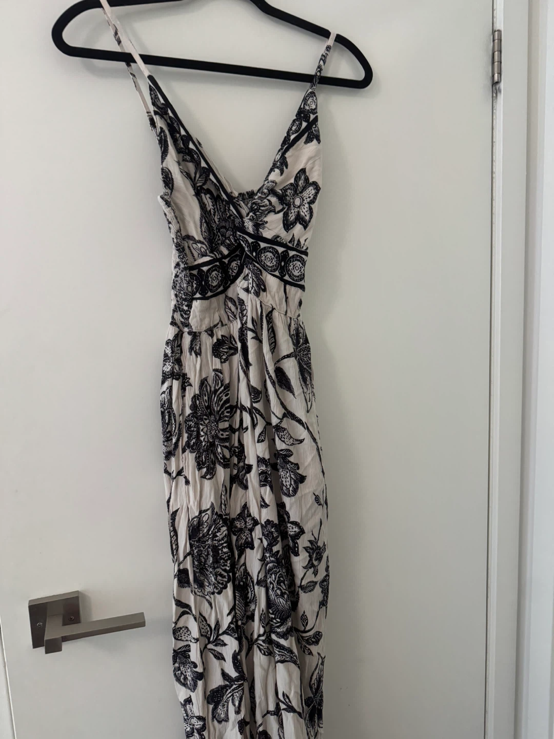 Angie Floral Jumpsuit - Size Small