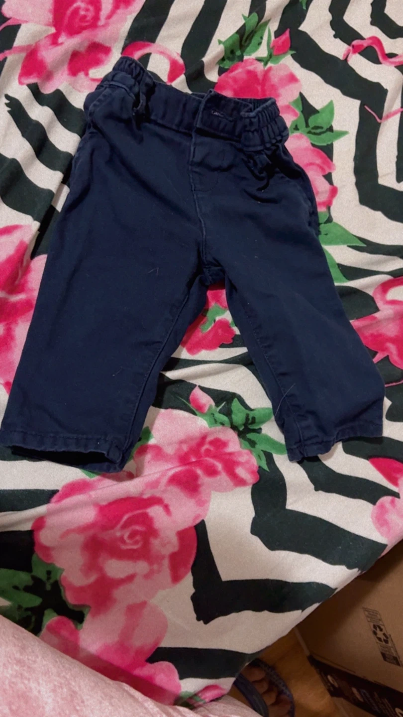 Navy Blue Toddler Pants