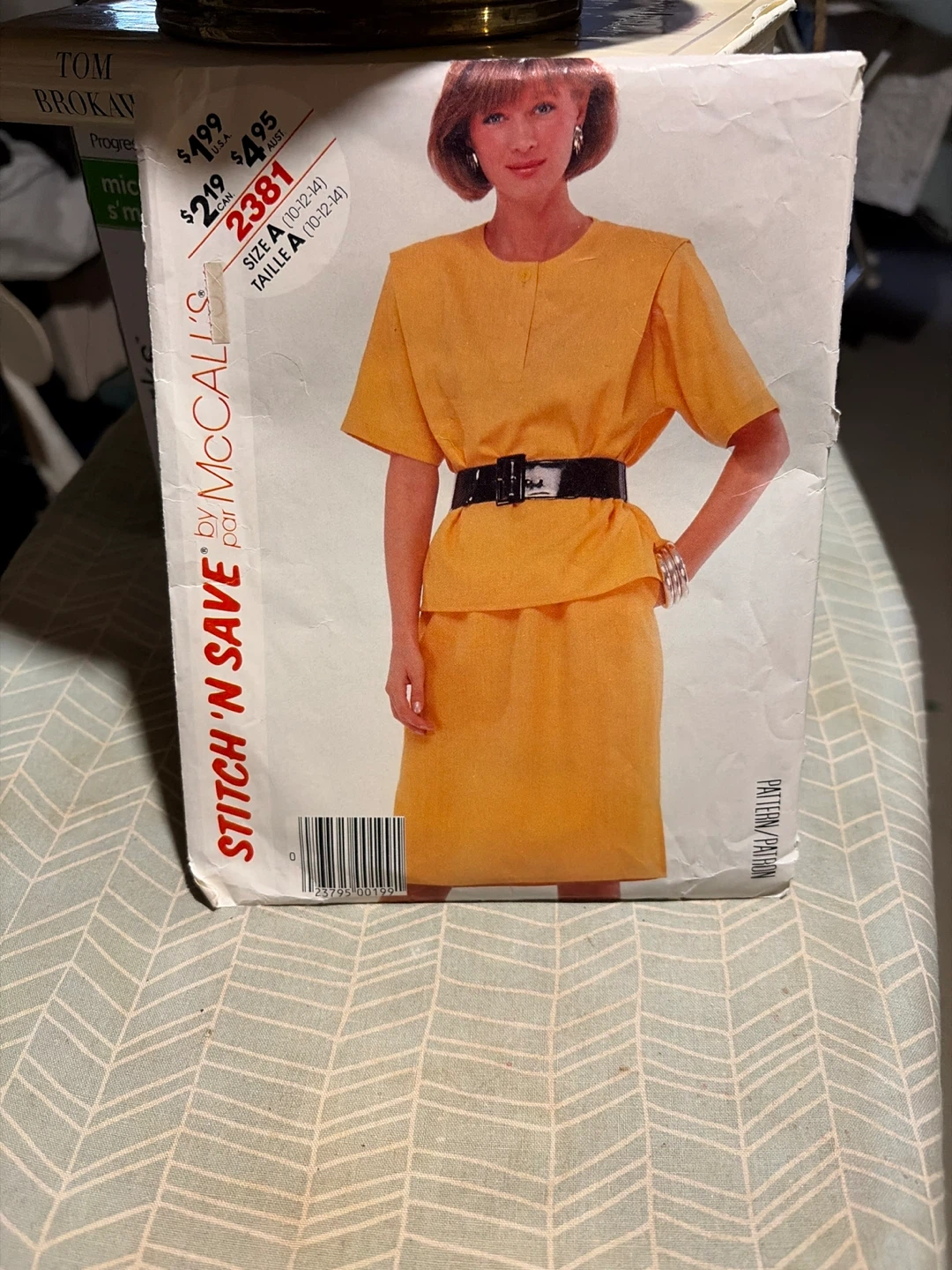 McCall's 2381 Sewing Pattern Size A