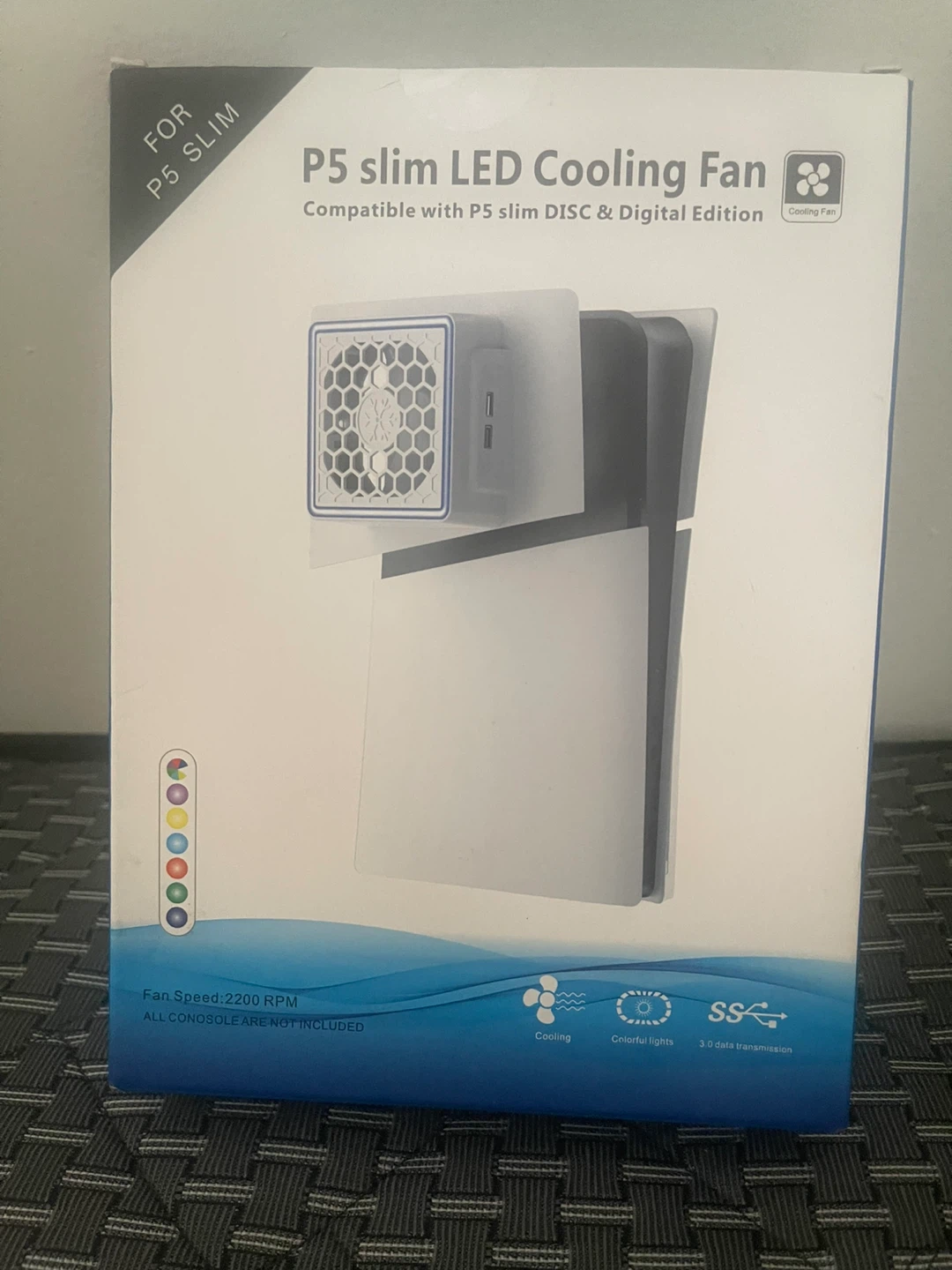 P5 Slim LED Cooling Fan