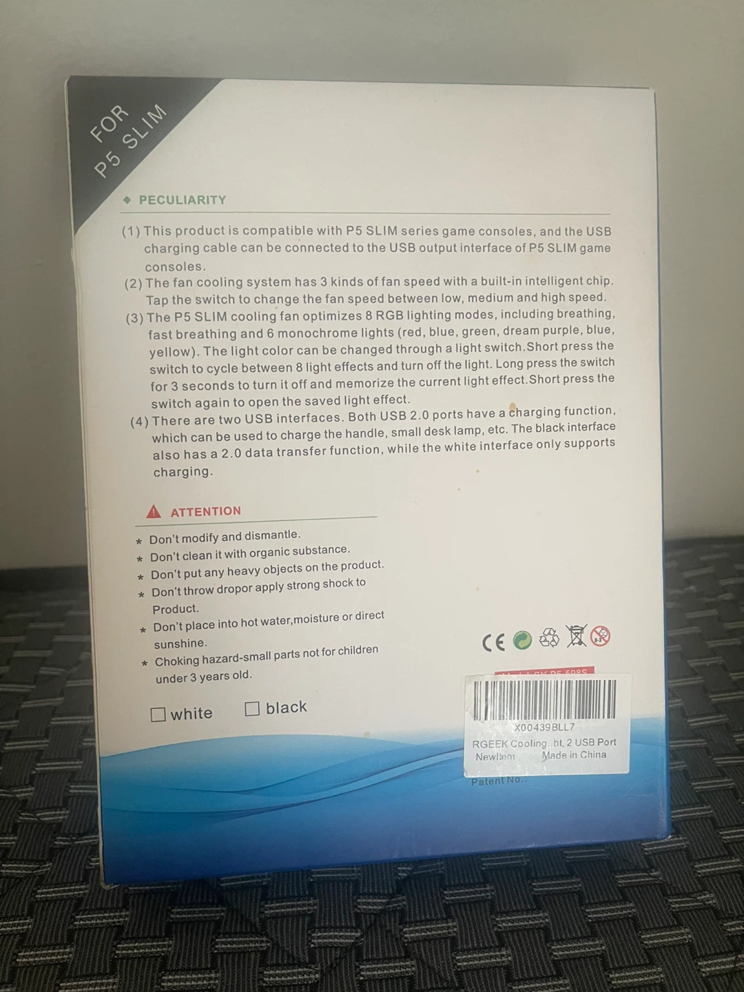 P5 Slim LED Cooling Fan - photo 2
