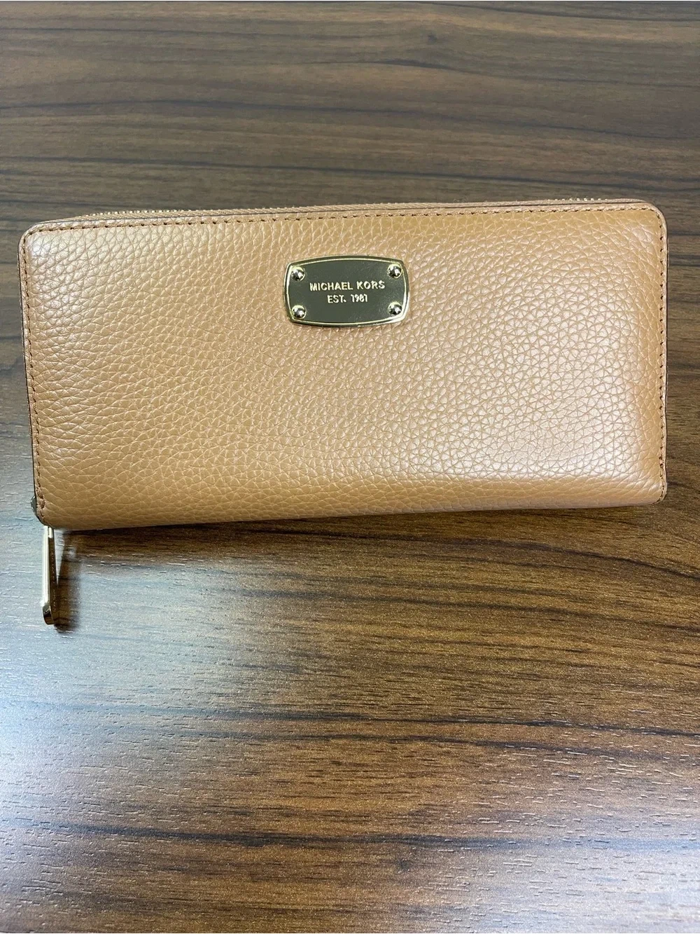 Michael Kors Tan Zip-Around Wallet - photo 4