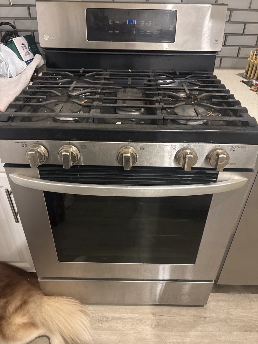 LG Stainless Steel Gas Range