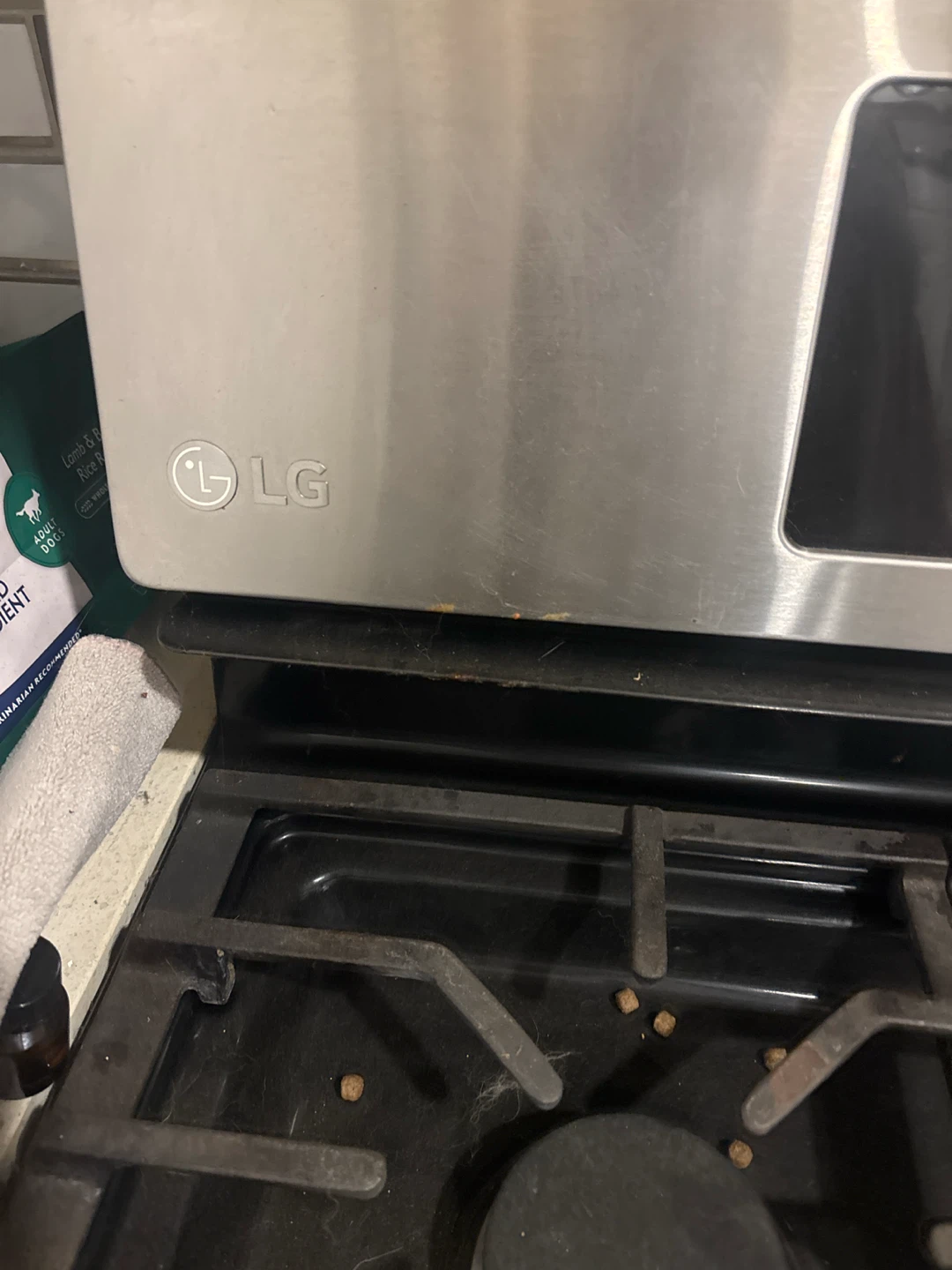 LG Stainless Steel Gas Range - photo 2