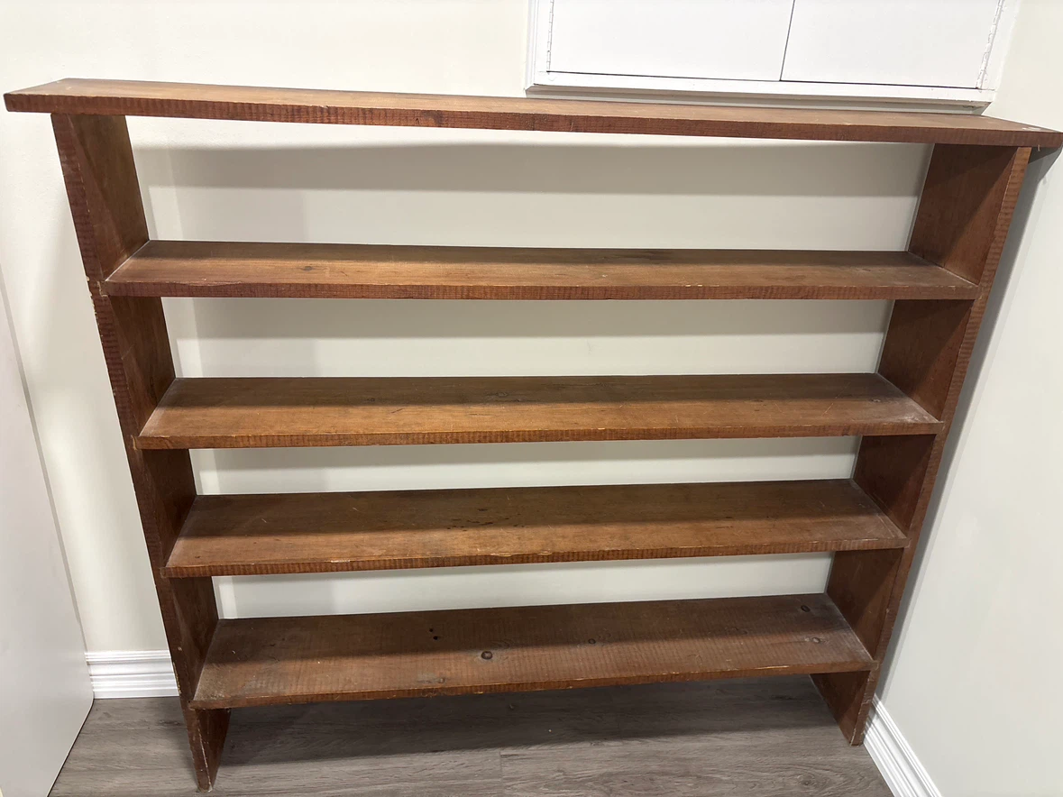 Solid Wood Bookshelf