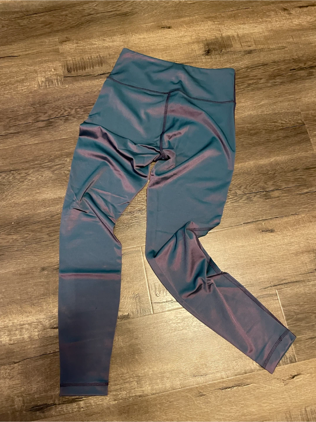 Iridescent Leggings Size 8 New