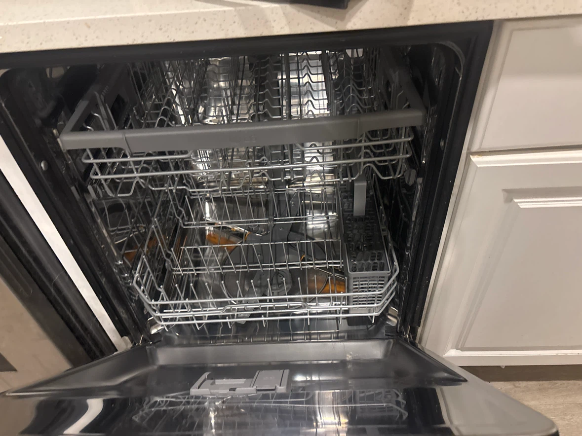 LG Stainless Steel Dishwasher like new real quiet. - photo 3