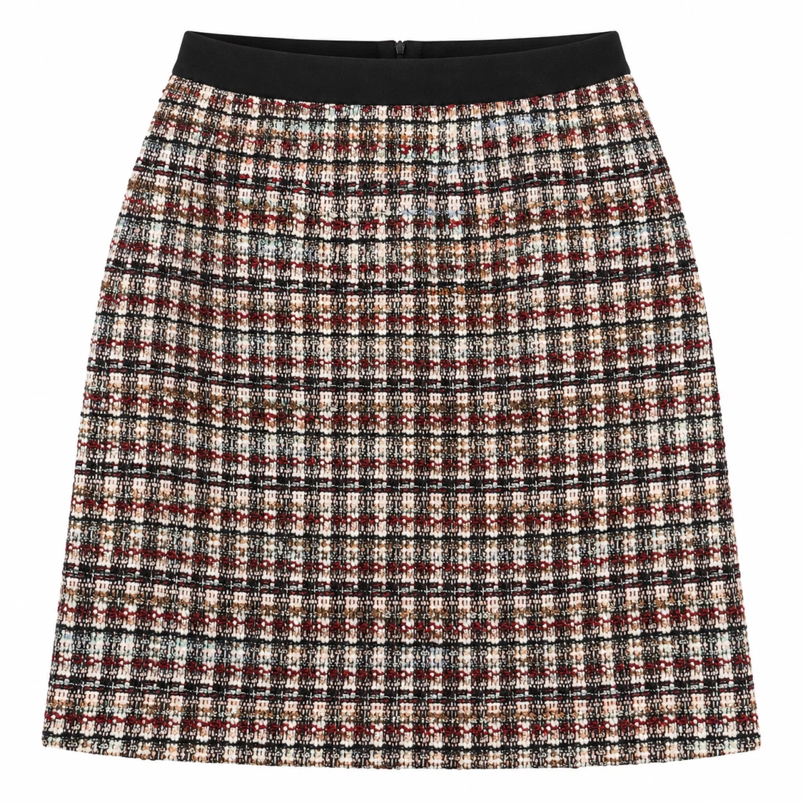 Talbots Women’s Tweed A-Line Skirt Size 6 Multicolor Plaid