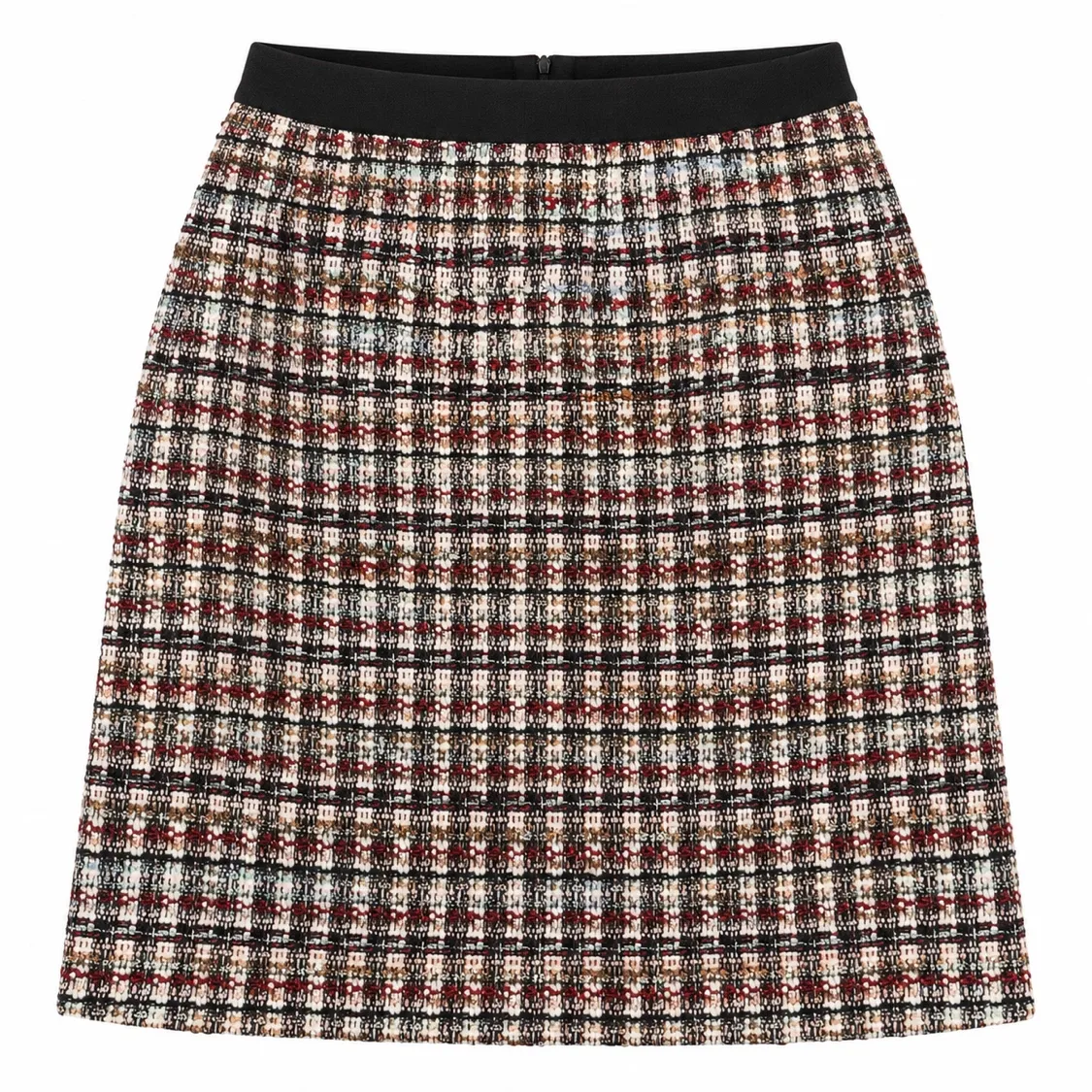 Talbots Women’s Tweed A-Line Skirt Size 6 Multicolor Plaid