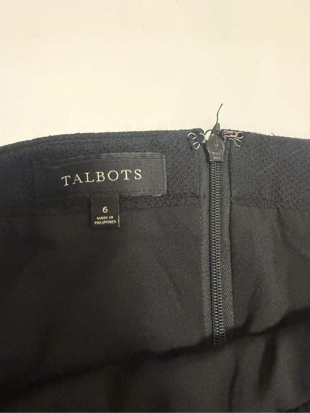 Talbots Women’s Tweed A-Line Skirt Size 6 Multicolor Plaid - photo 2
