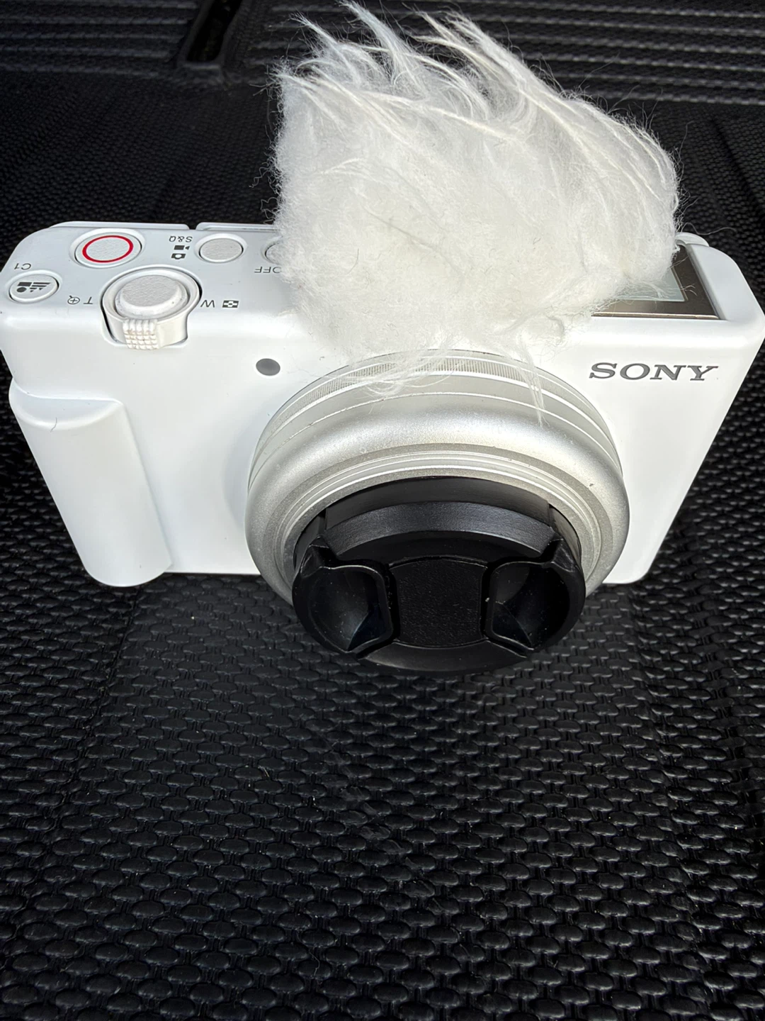Sony ZV-1F White Vlogging Camera