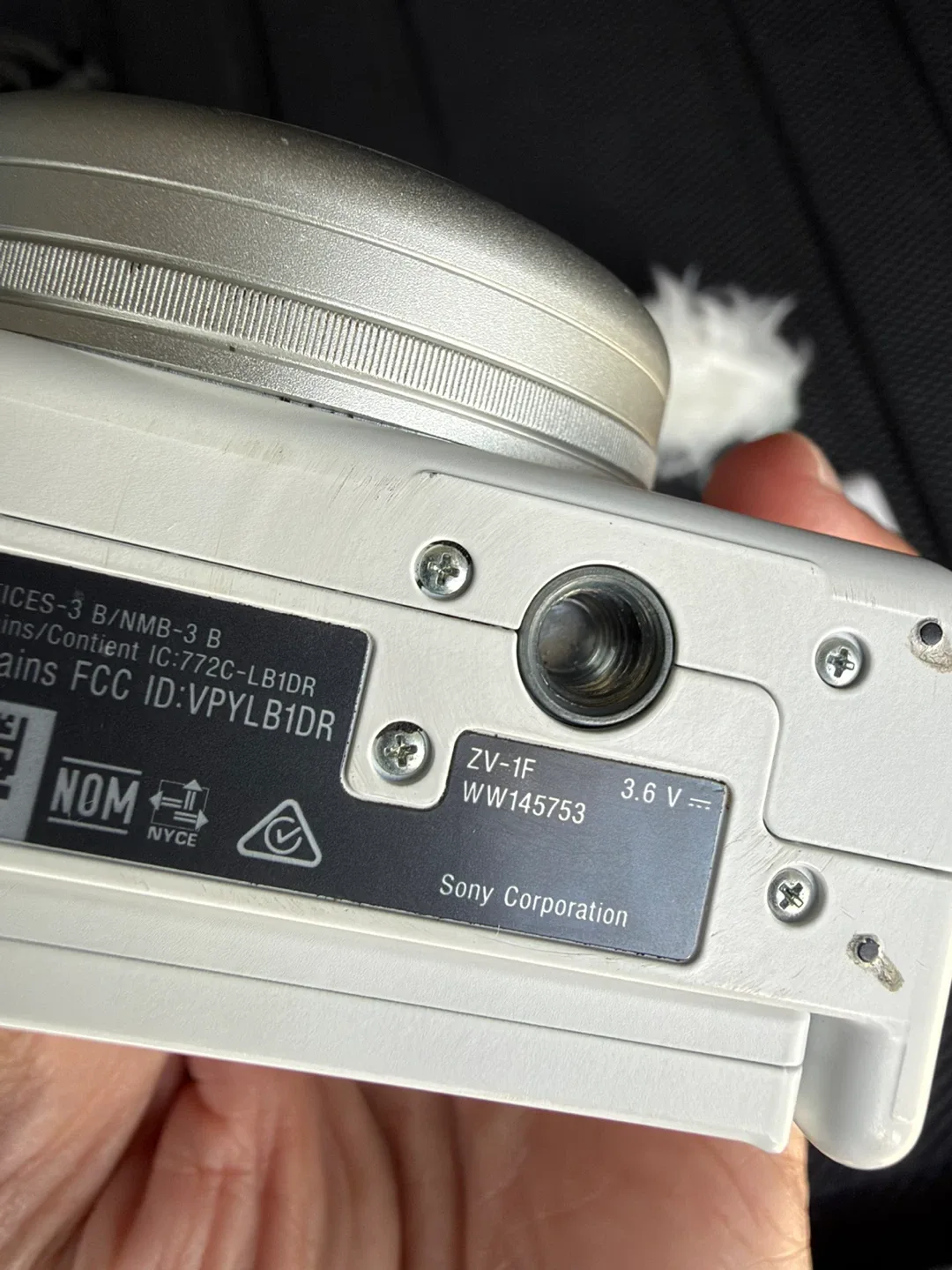 Sony ZV-1F White Vlogging Camera - photo 2