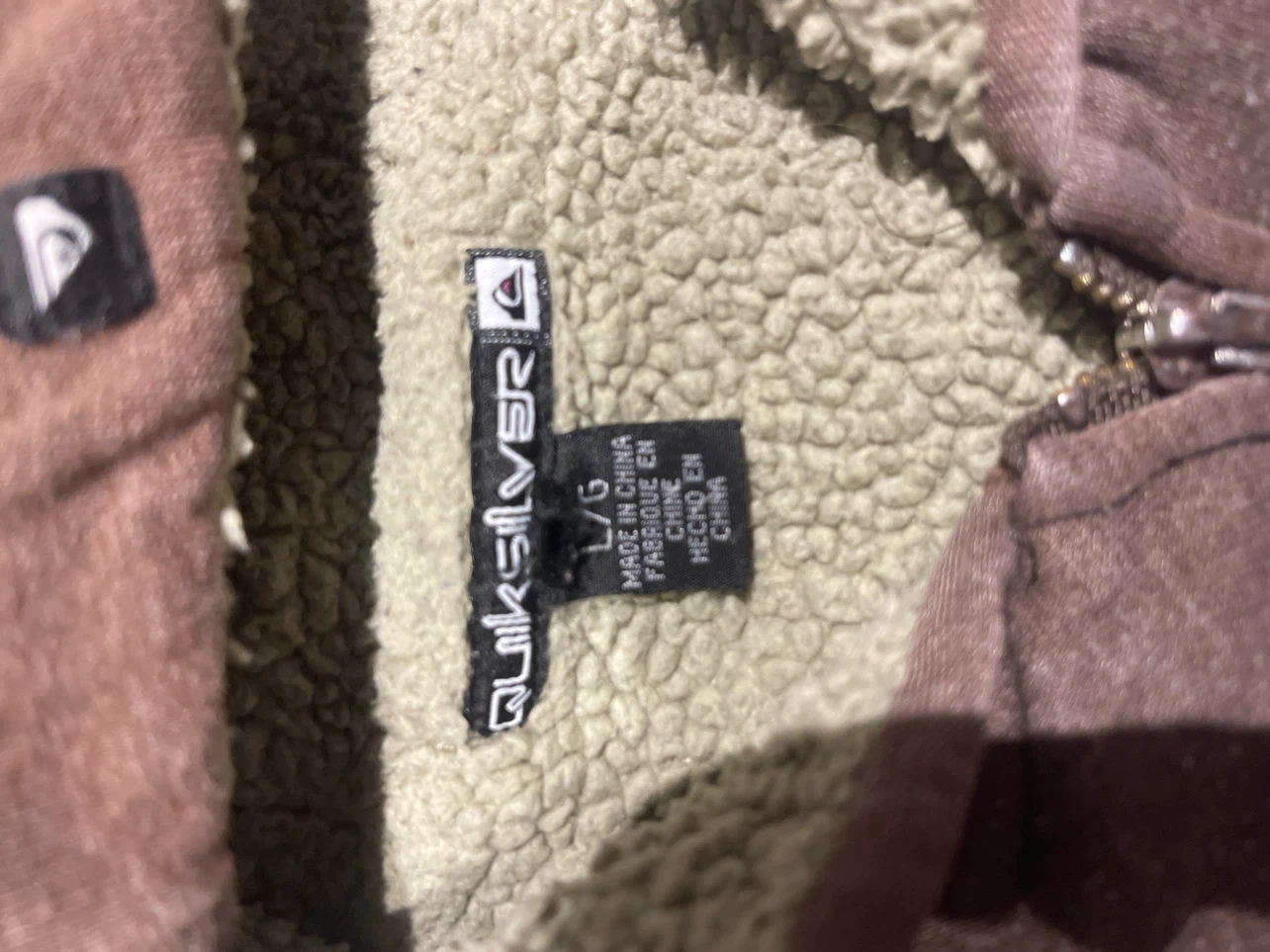 Vintage quicksilver zip-up - photo 2