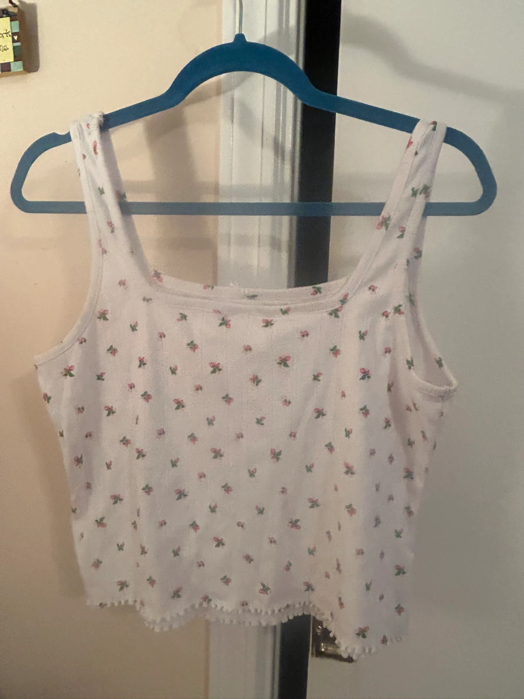 Joe Fresh White Floral Tank Top - photo 4