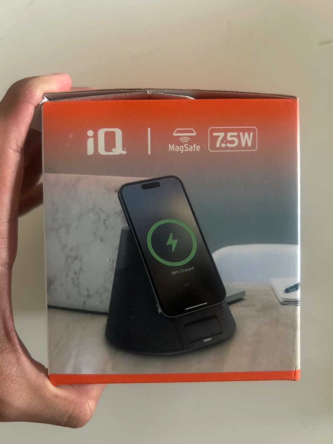 iQ Wave Home Bluetooth Speaker with Wireless Charger - photo 2