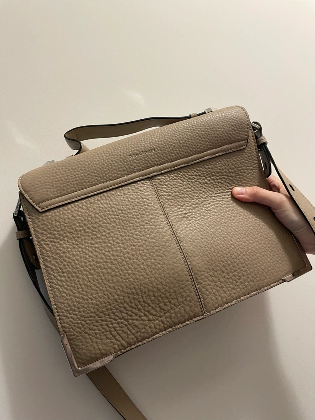 Mackage Grained Leather Messenger Bag - photo 2