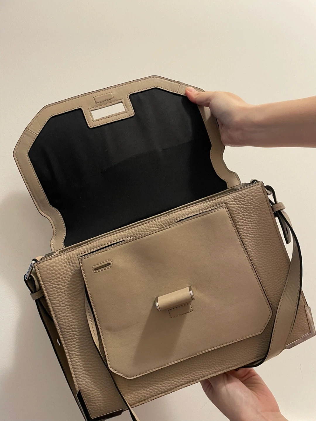 Mackage Grained Leather Messenger Bag - photo 3