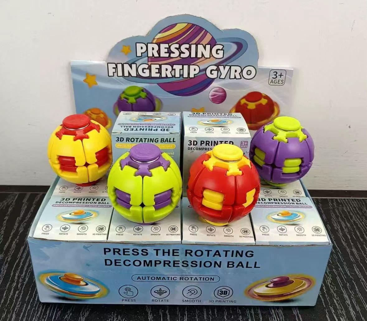 Pressing Fingertip Gyro Decompression Ball - photo 4