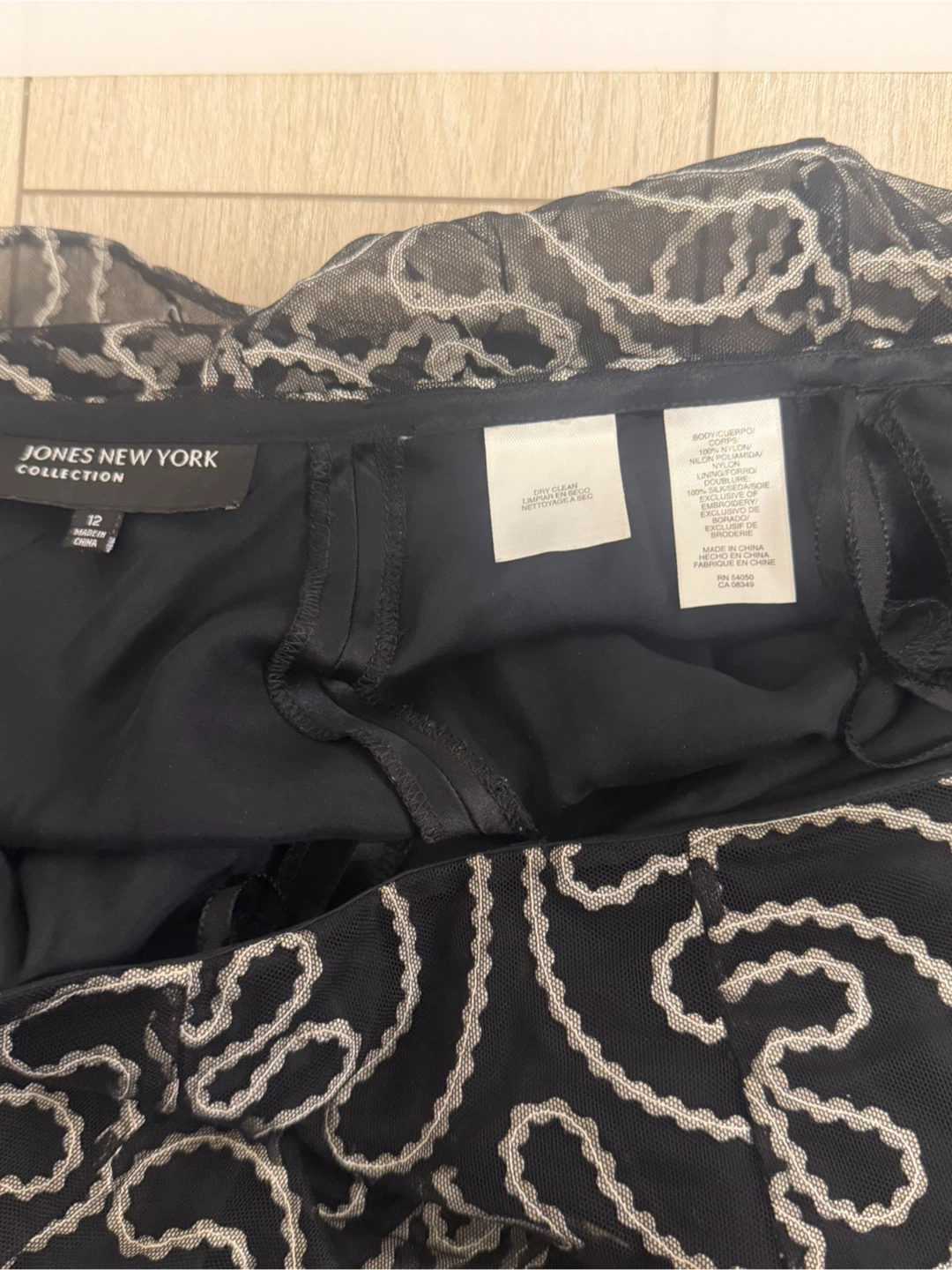 Jones New York Collection Embroidered Skirt - photo 2