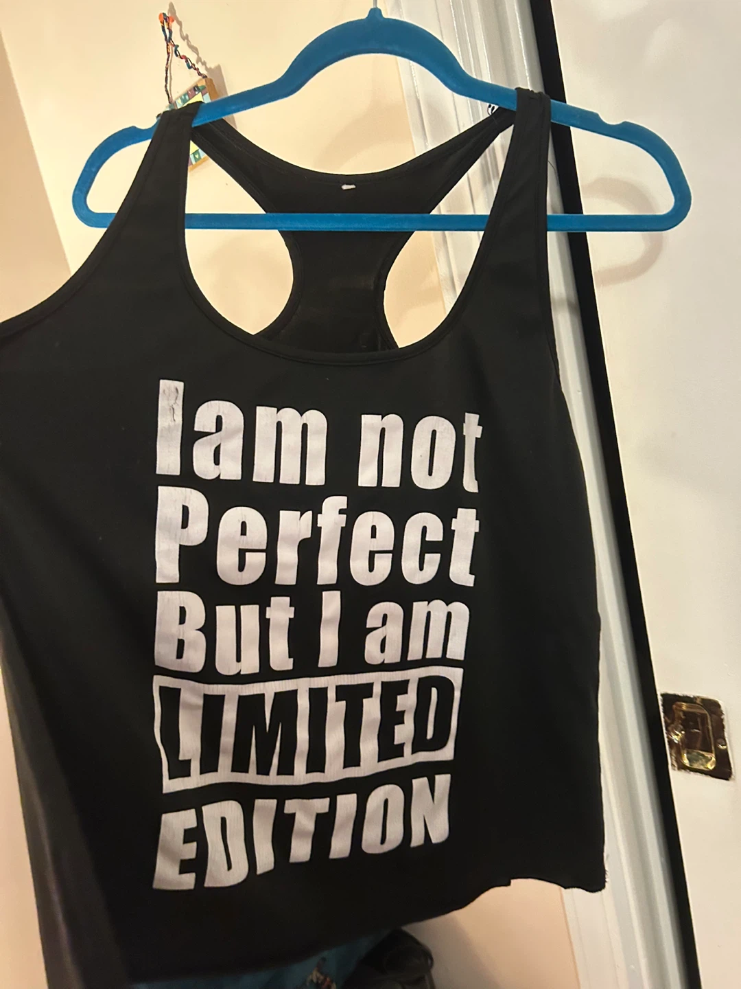 Black Graphic Tank Top X-Large - photo 2
