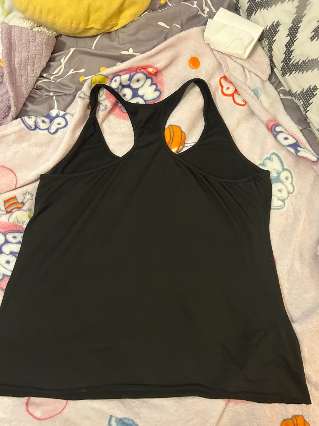Black Graphic Tank Top X-Large - photo 3