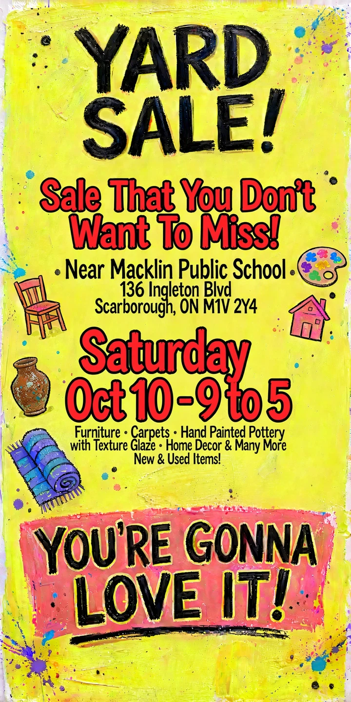 Yard sale