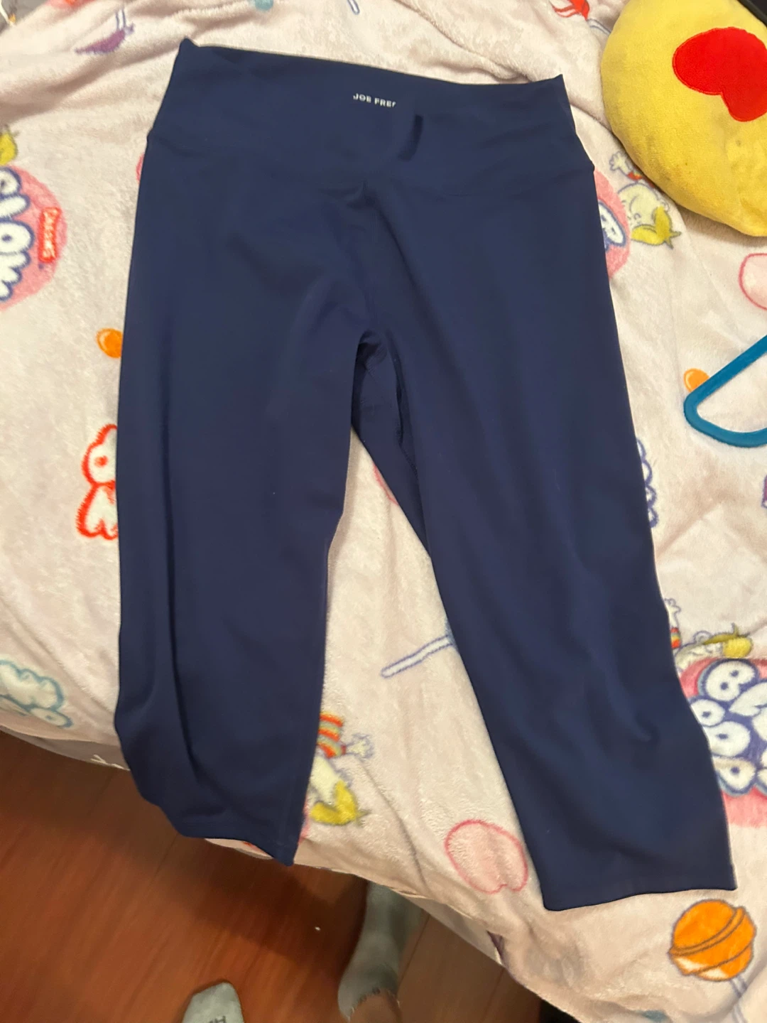 Active Navy  spandex capri  large