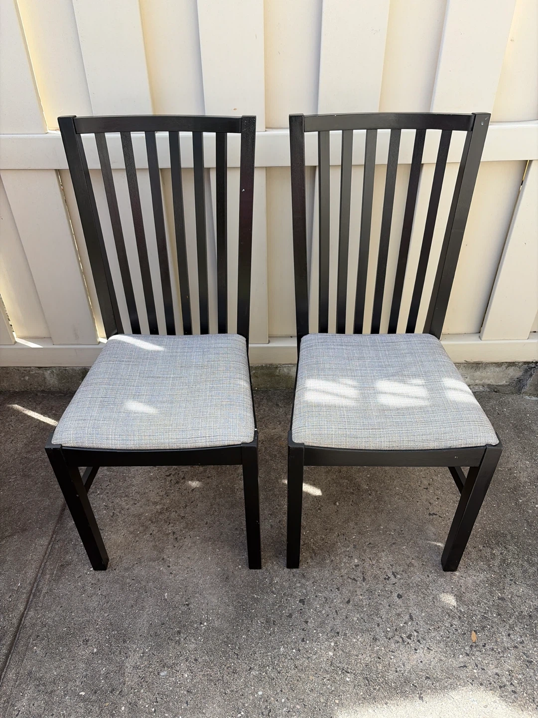 IKEA : NORRNÄS - Dinning Chair Set (2)