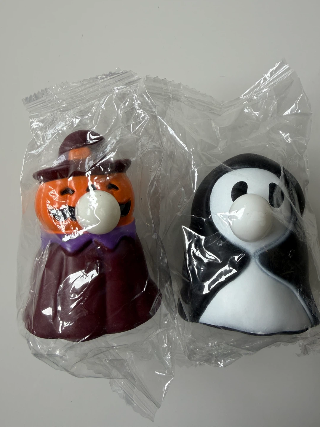 Halloween Pumpkin and Ghost Squishies