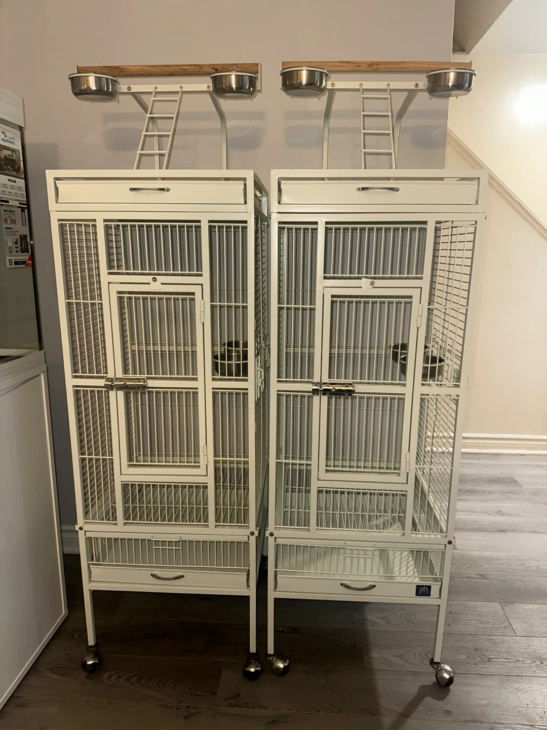 Two Prevue Pet Iron Bird Cages - photo 2