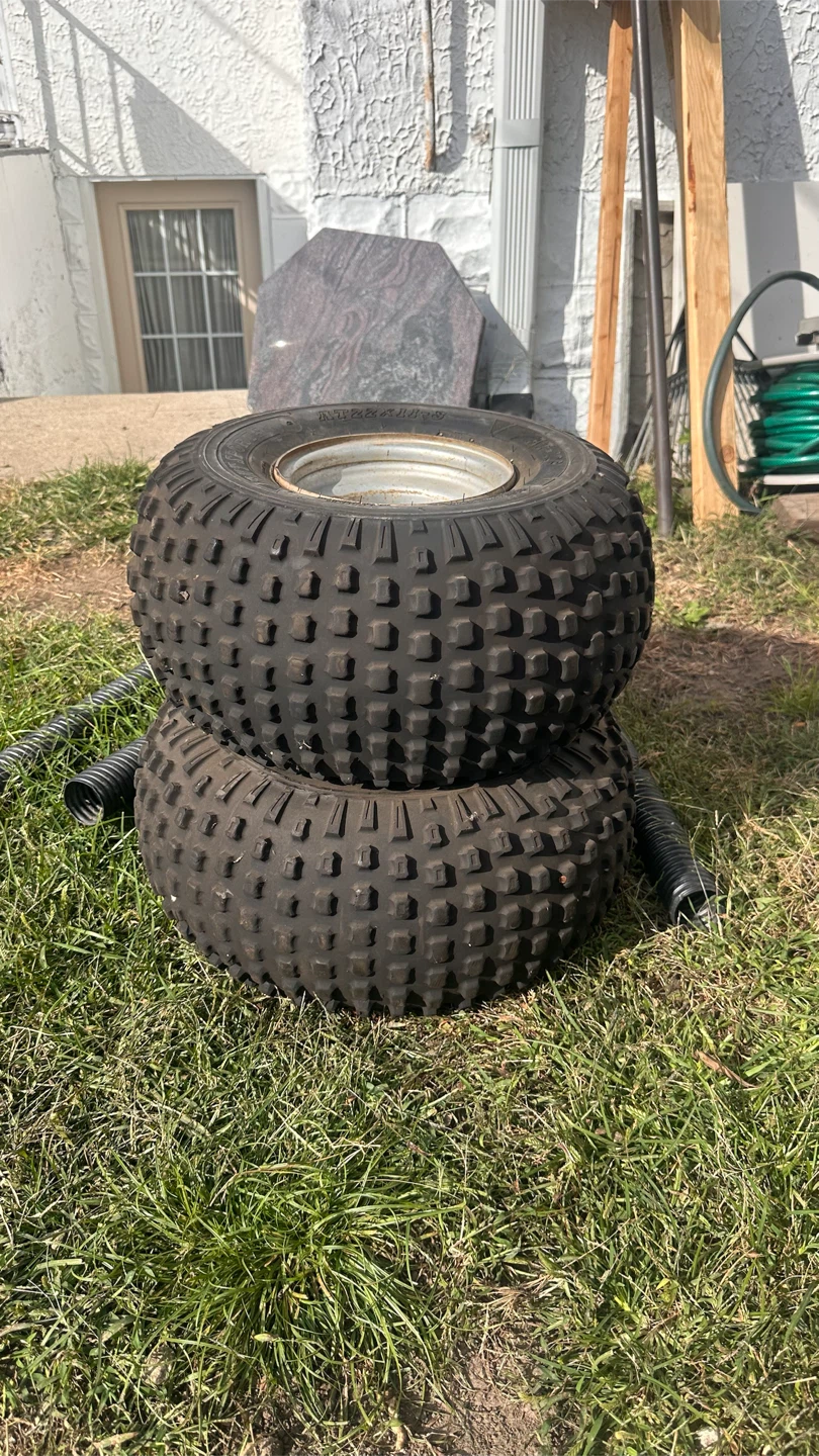Set of Two AT-109 ATV Tires